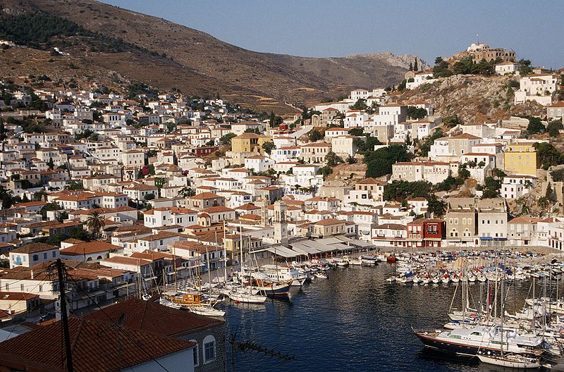 Greek President visits island of Hydra for 1821 naval battle anniversary events